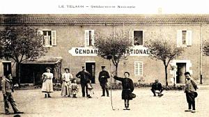 1552- Le Telagh - La Gendarmerie